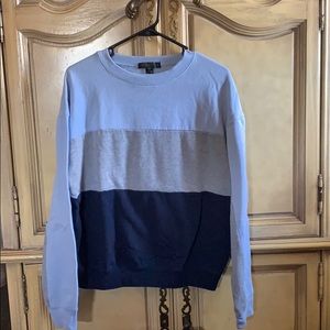 Colorblock Crewneck Sweater